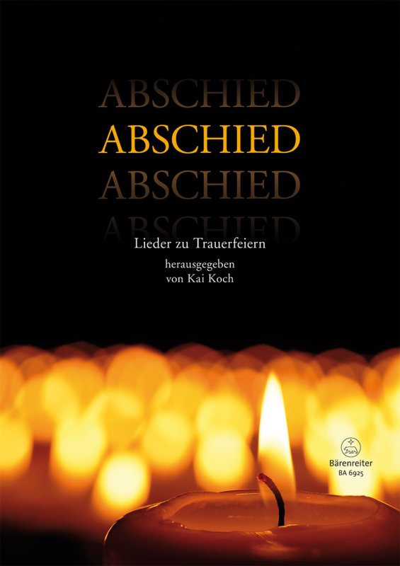 Abschied Trauerfeier Noten